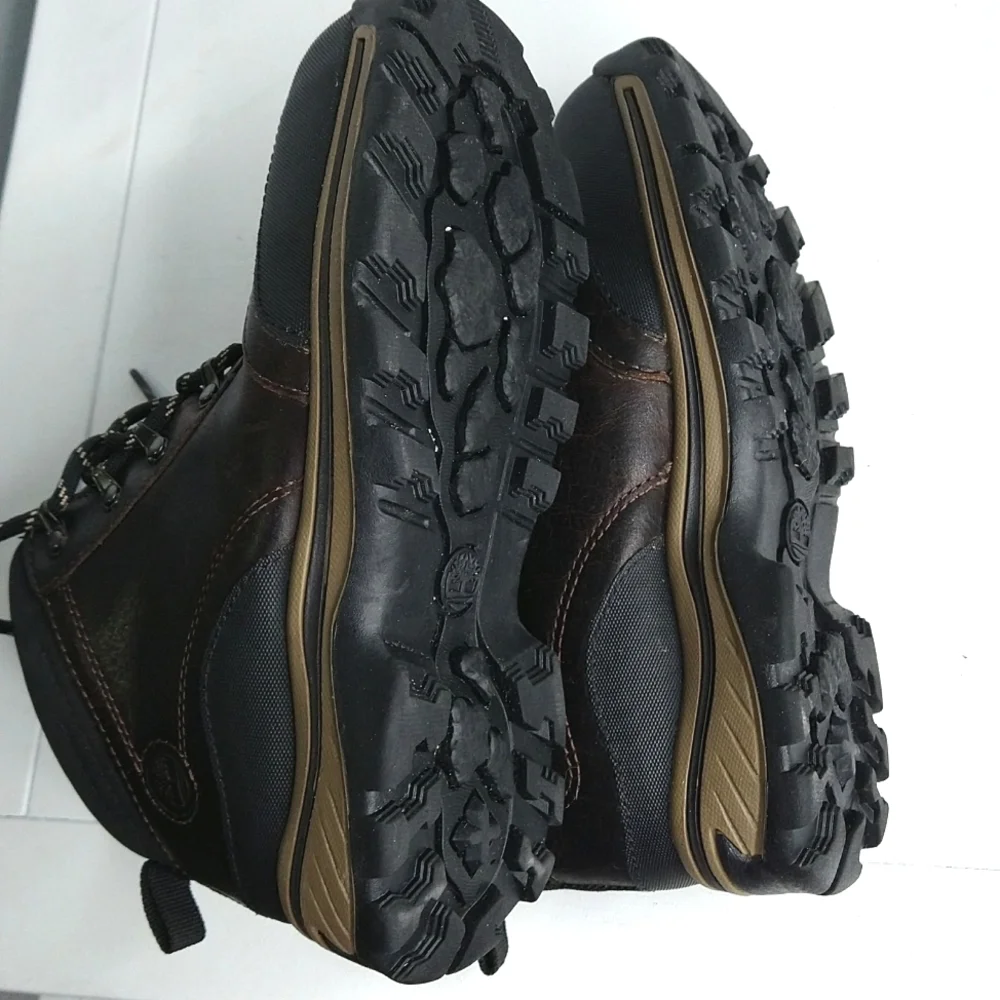 Timberland Boys Back Road Hiker Hiking Boots in Brown